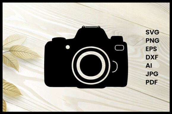Dslr Camera Illustration Silhouette