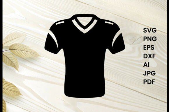 Football Jersey Illustration Silhouette