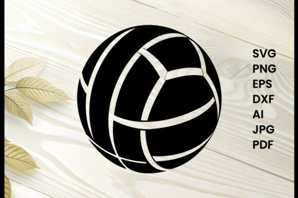 Volleyball Illustration Silhouette